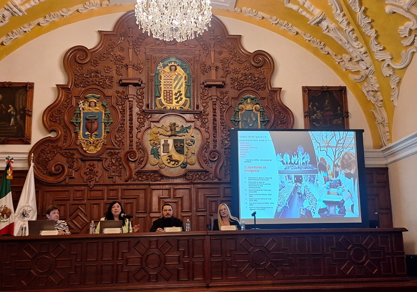 II Trobada Iberoamericana de Patrimoni Universitari, al Colegio del Espíritu Santo de Puebla (Mèxic).